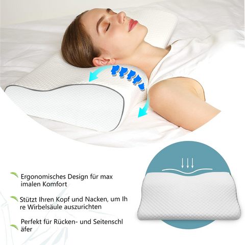 Wmcer Almohada Viscoelástica para Dormir