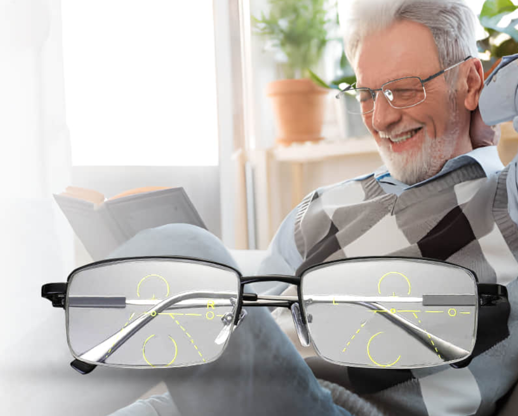 Gafas de lectura para corrección de la visión