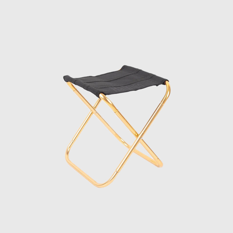 Taburete plegable portátil para acampar, pescar y viajar al aire libre