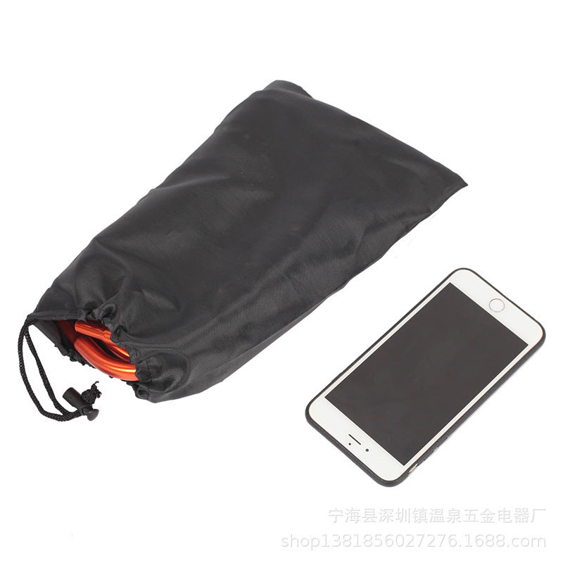 Taburete plegable portátil para acampar, pescar y viajar al aire libre
