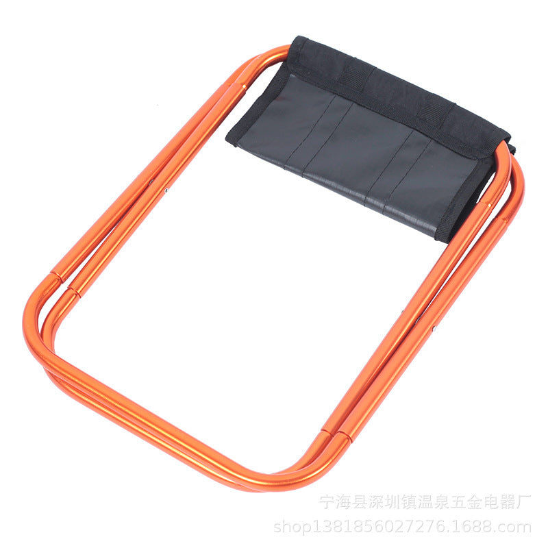Taburete plegable portátil para acampar, pescar y viajar al aire libre