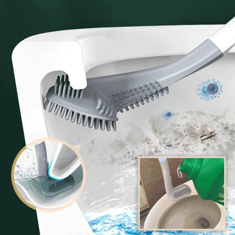 🔥HOT SALE NOW - BUY 2 GET 1 FREE🔥 Long-Handled Toilet Brush