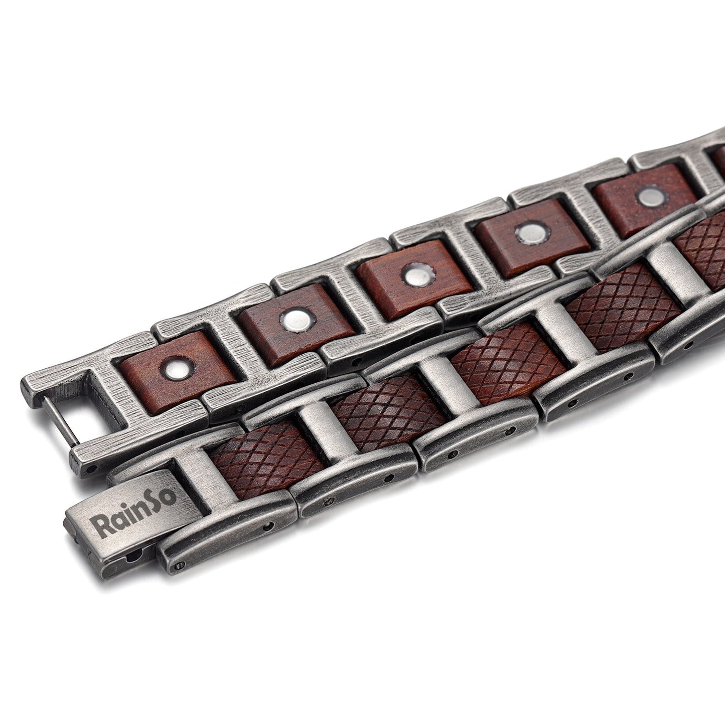 Pulsera De Acero Inoxidable Gauss Con Acción Magnética Eficaz Para Reducir El Estrés-BT048