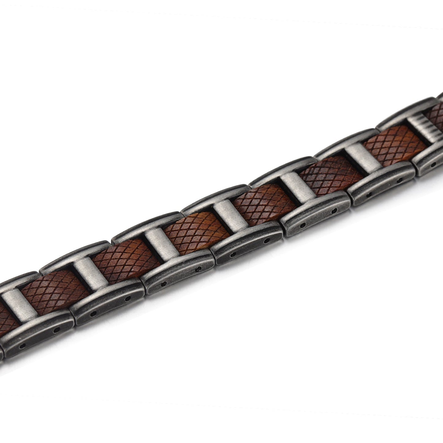 Pulsera De Acero Inoxidable Gauss Con Acción Magnética Eficaz Para Reducir El Estrés-BT048
