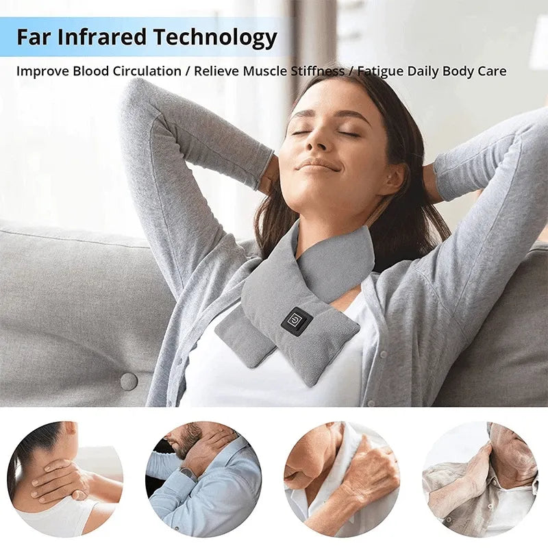 🔥BUY 2 GET FREE SHIPPING🔥Intelligent Electric Heating Scarf-SC01