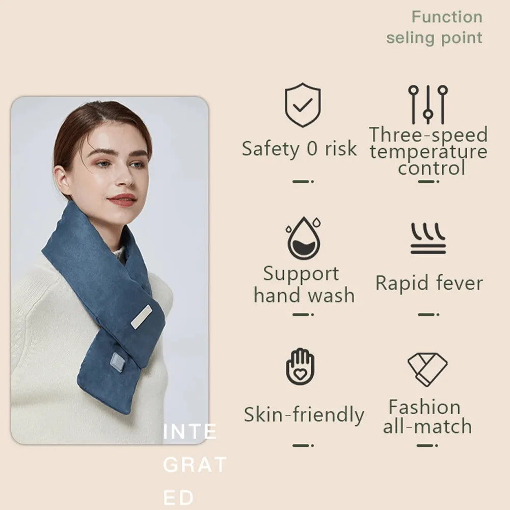 🔥BUY 2 GET FREE SHIPPING🔥Intelligent Electric Heating Scarf-SC01