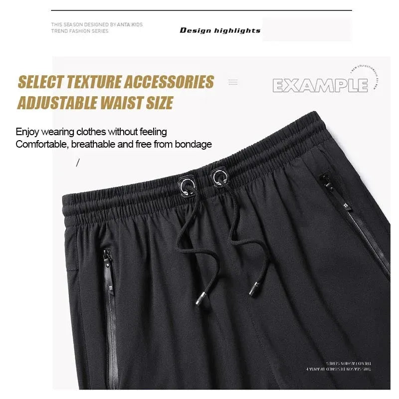 š„49% OFFš„Men's Plus Size Ice Silk Stretch Shorts