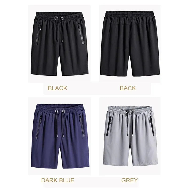 š„49% OFFš„Men's Plus Size Ice Silk Stretch Shorts