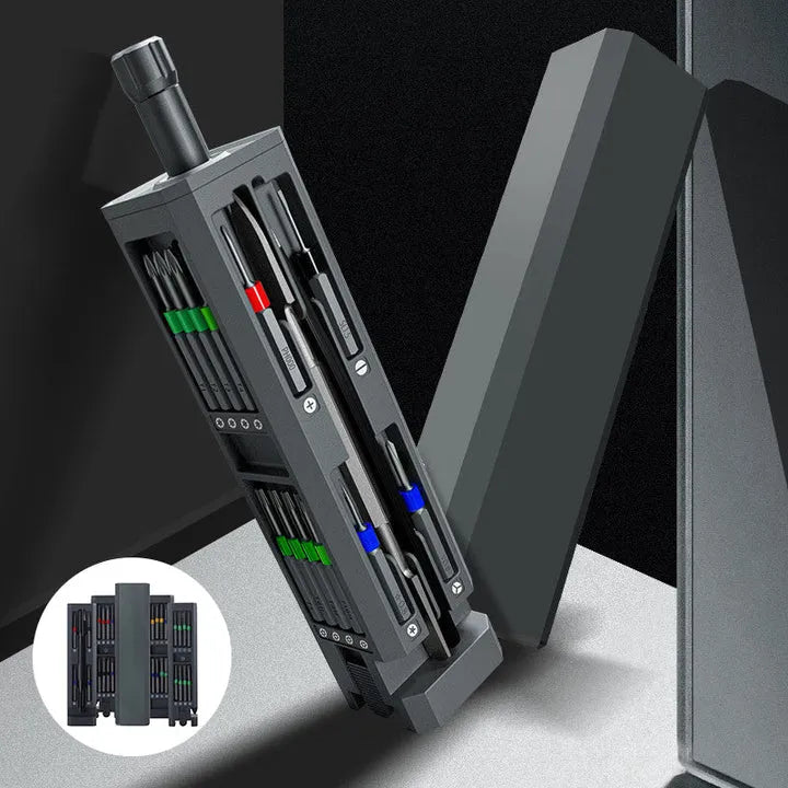 Juego De Destornilladores De Caja De Aluminio
