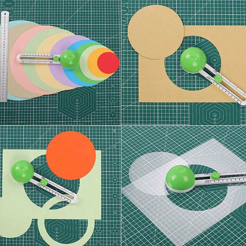 Model of simple round plastic cutting knife-GJ05