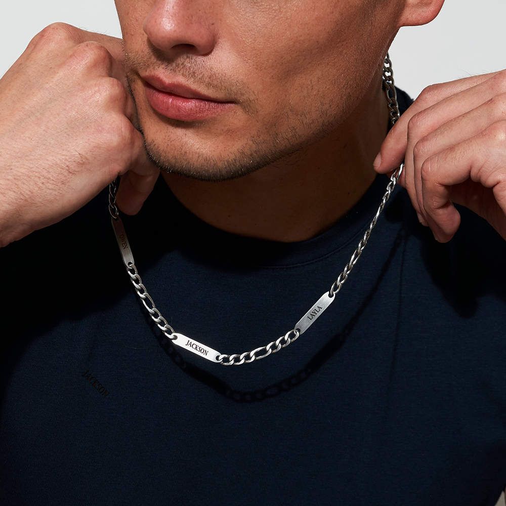 The Cosmos necklace for men made of stainless steel-BT129