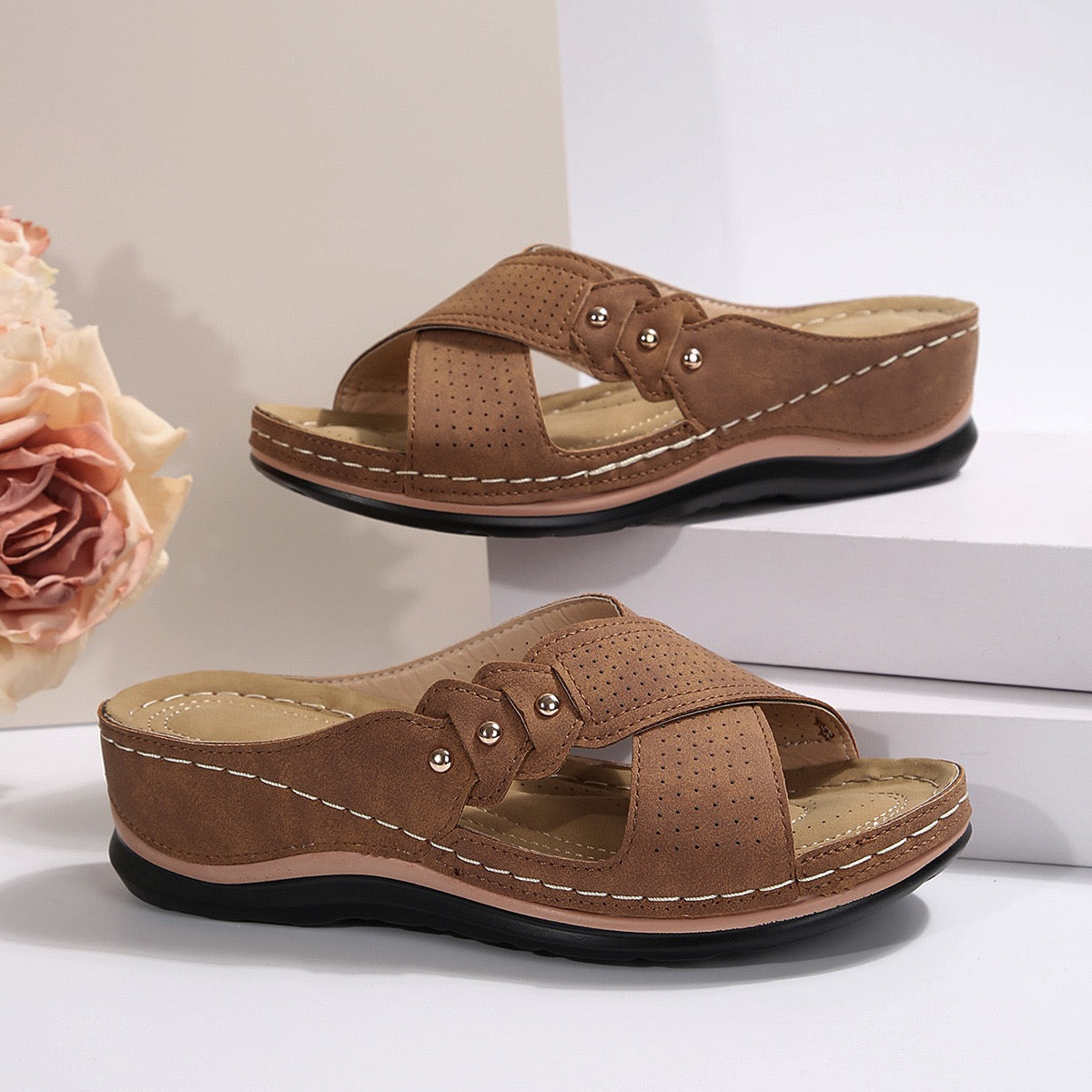 Zapatillas ortopédicas cómodas para mujer: alivia el dolor de pies y espalda