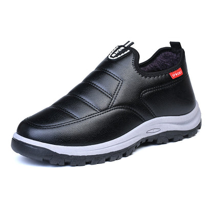 🔥🎁Zapatos cálidos y impermeables de cuero para exteriores para hombre W181 (compre 2 envío gratis)