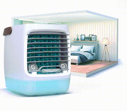 WmcerVentilador Portátil De Verano