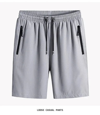 🔥49% OFF🔥Men's Plus Size Ice Silk Stretch Shorts