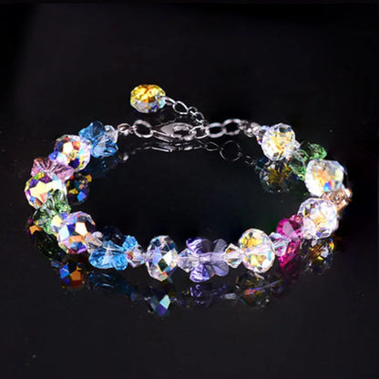 Fresh Glass Butterfly Bracelet-Crystal Jewelry-BT137