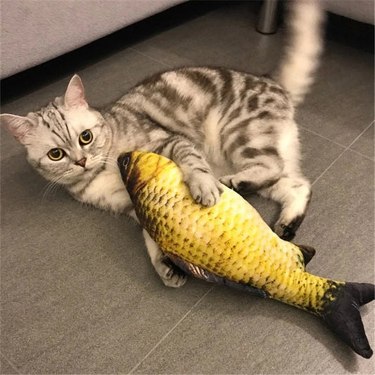 FLOPPY FISH CAT TOY