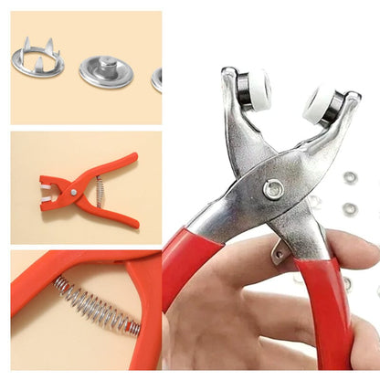 Five-claw loop installation tool set