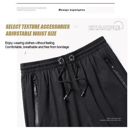 🔥49% OFF🔥Men's Plus Size Ice Silk Stretch Shorts
