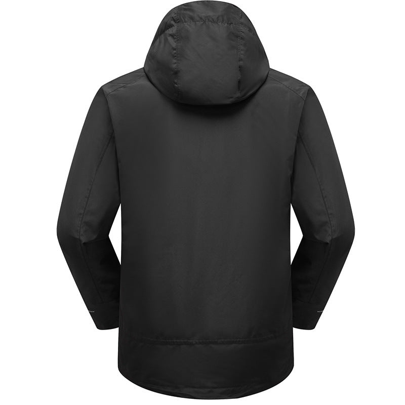 🔥Chaqueta de tormenta para exteriores 2 en 1 unisex otoño-invierno 2023 (resistente al viento e impermeable, cálida) JK01