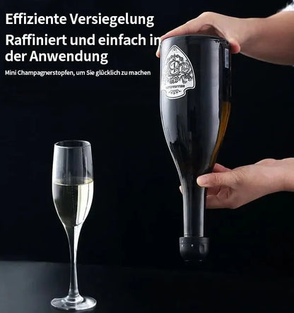 🥂 Wine, beer, and champagne stopper sealed with silicone