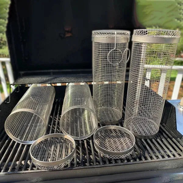 🔥Last Day Promotion 70% OFF-Rolling Grilling Basket