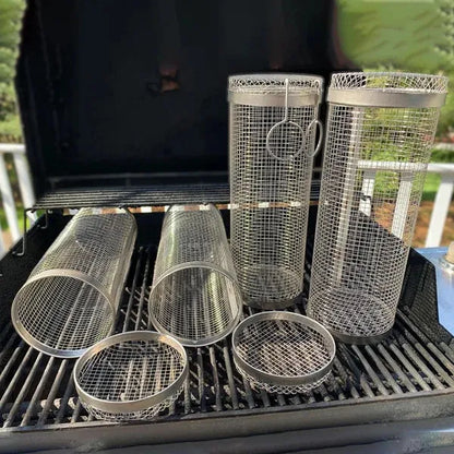 🔥Last Day Promotion 70% OFF-Rolling Grilling Basket